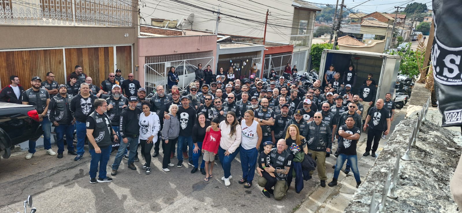 motoclub insanos contra fome na ong acf