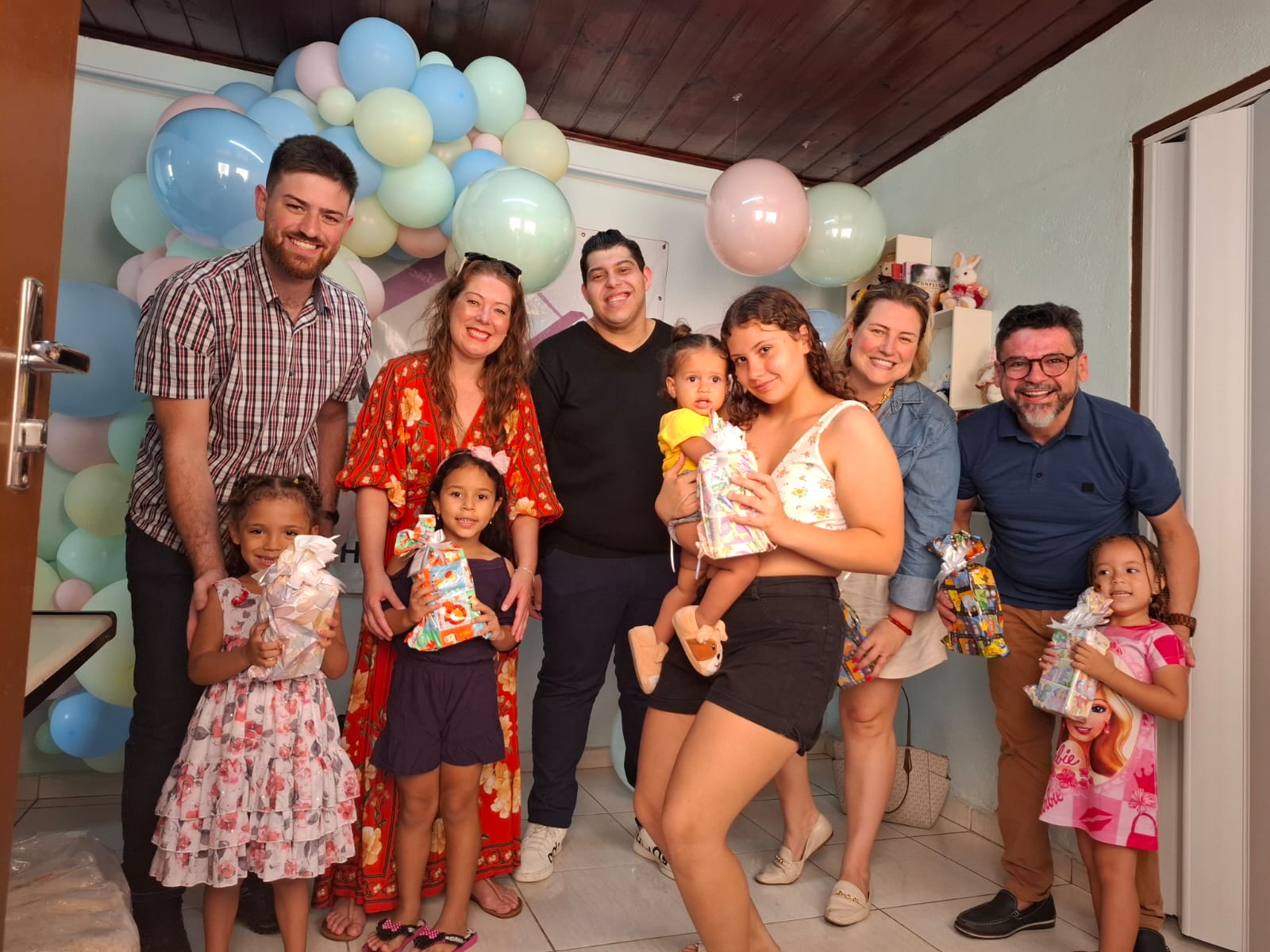 crianças unidas na pascoa ong acf